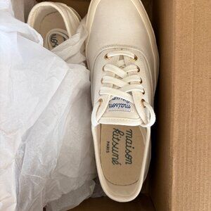Maison Kitsune Canvas Sneakers